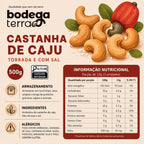 Castanha de Caju Torrada e Salgada (Tipo W1)
