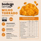 Milho Torrado Mostarda e Mel