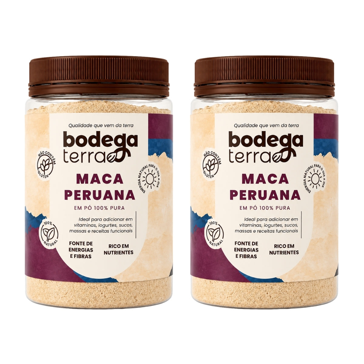 Maca Peruana em Pó 100% Pura