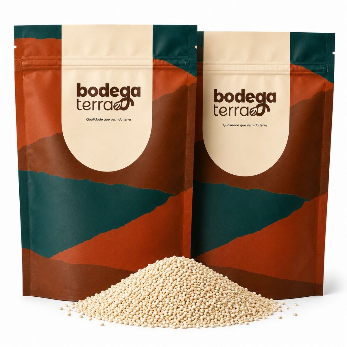 Quinoa Branca em Grãos