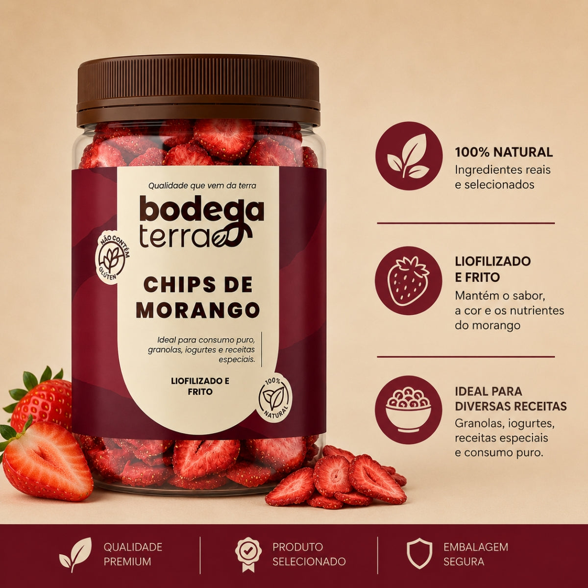 Chips De Morango