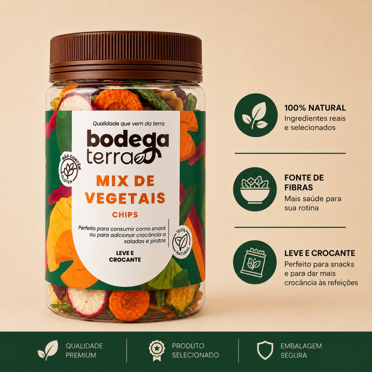 Mix De Vegetais Chips