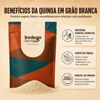 Quinoa Branca em Grãos