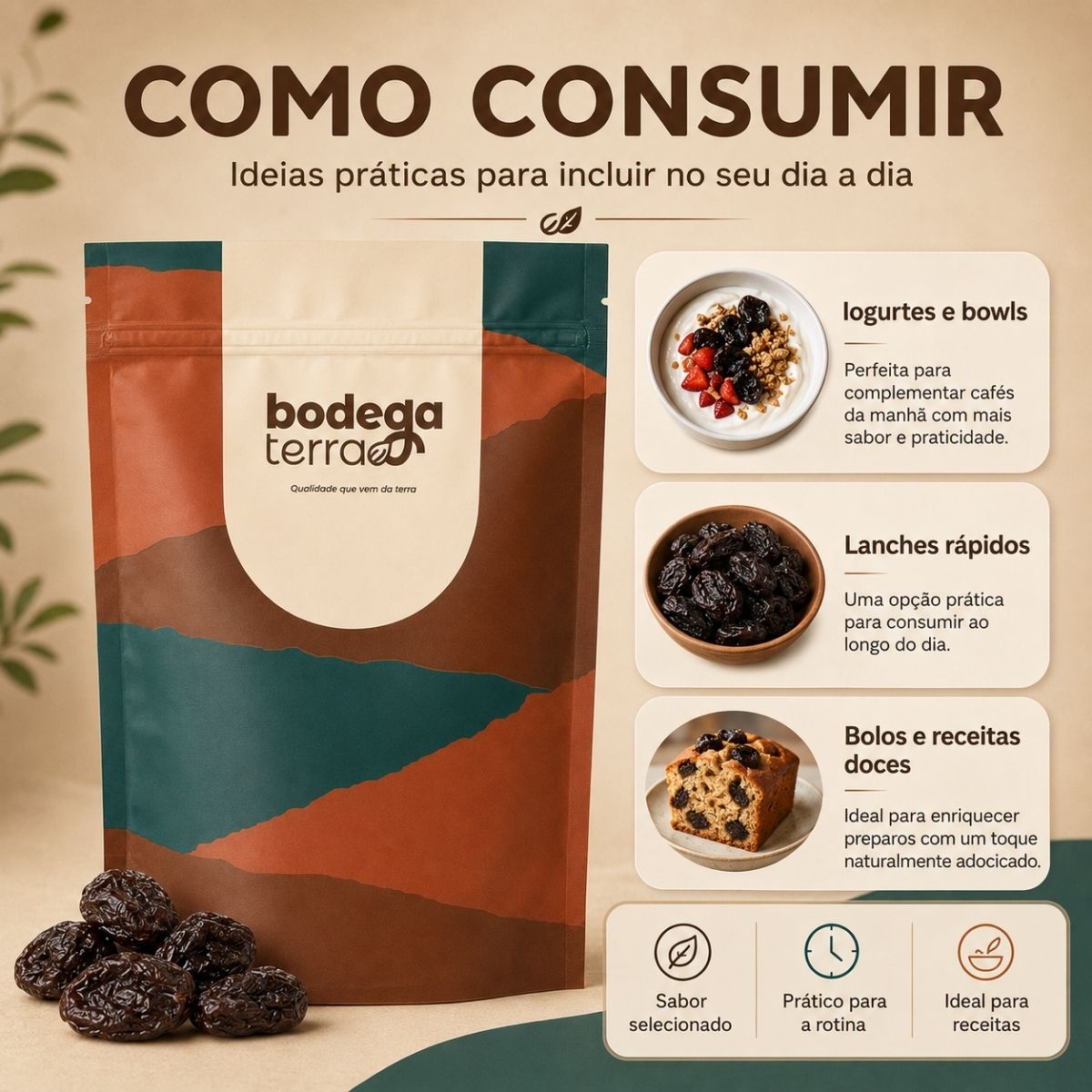 Ameixa Seca sem Caroço