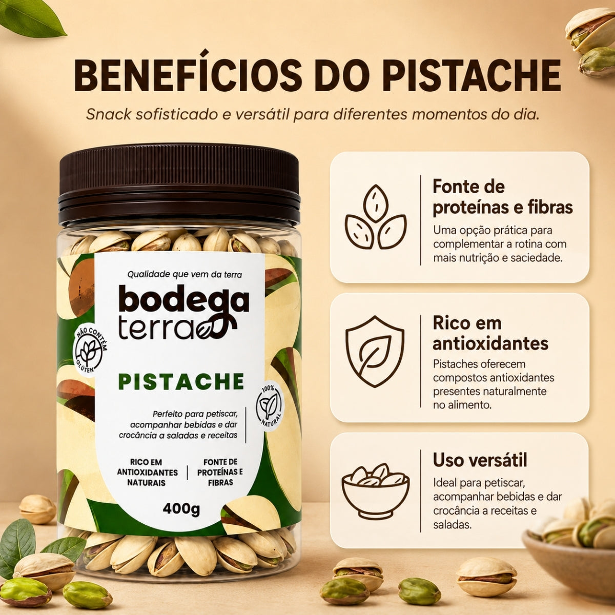 Pistache Com Casca