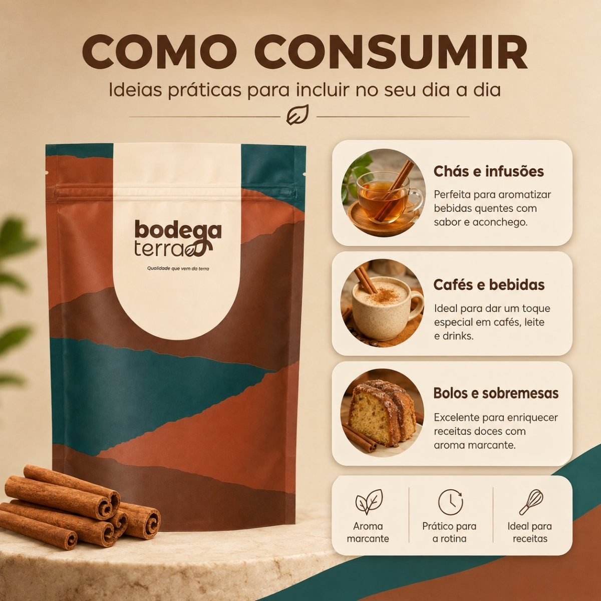 Canela em Pau
