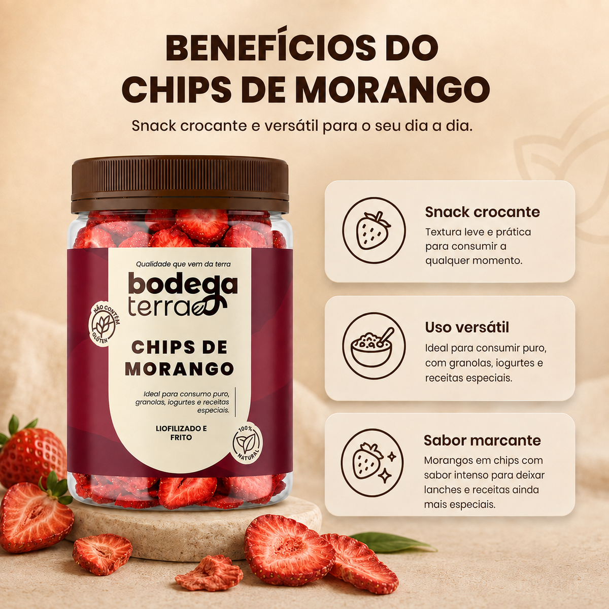 Chips De Morango