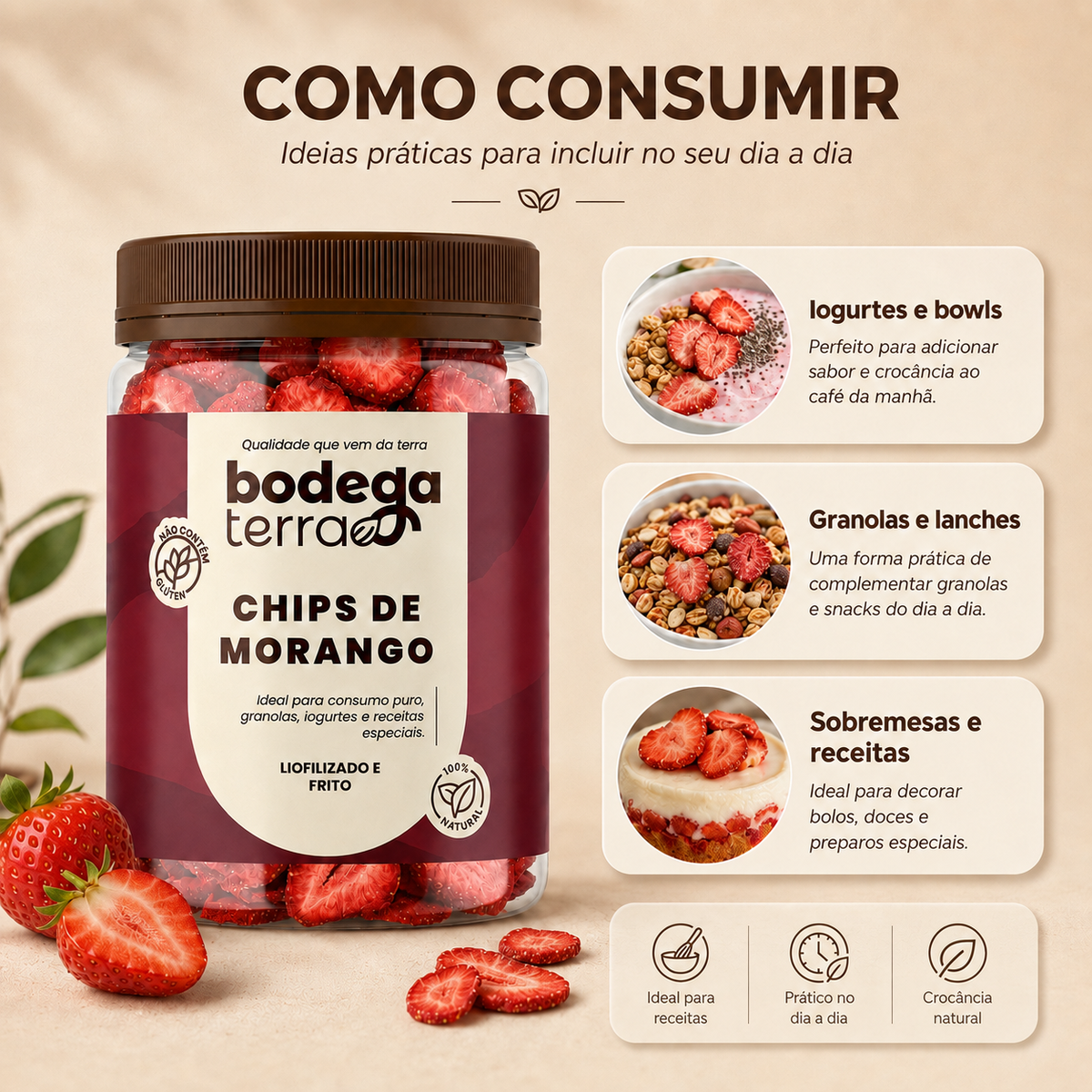 Chips De Morango