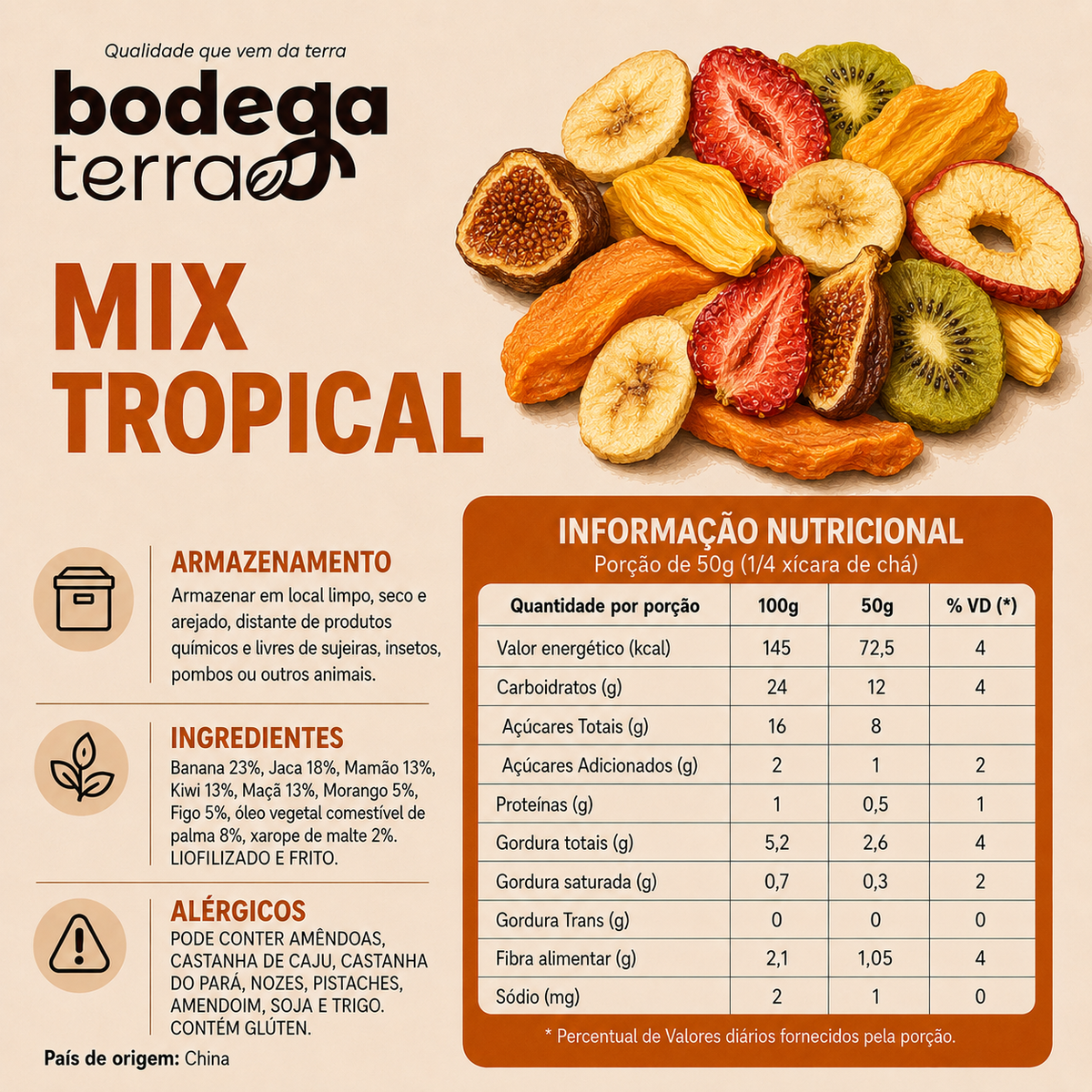 Mix Tropical Chips