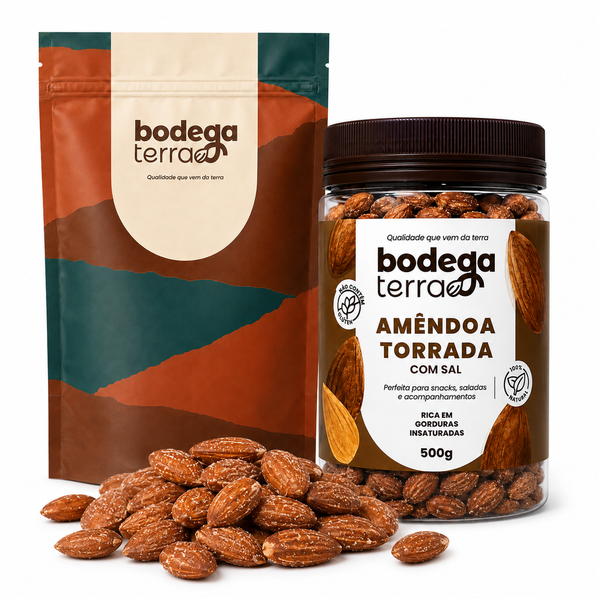 Amêndoa Torrada com Sal