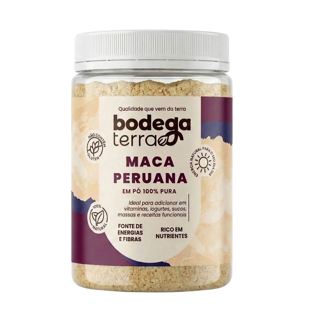 Maca Peruana em Pó Natural