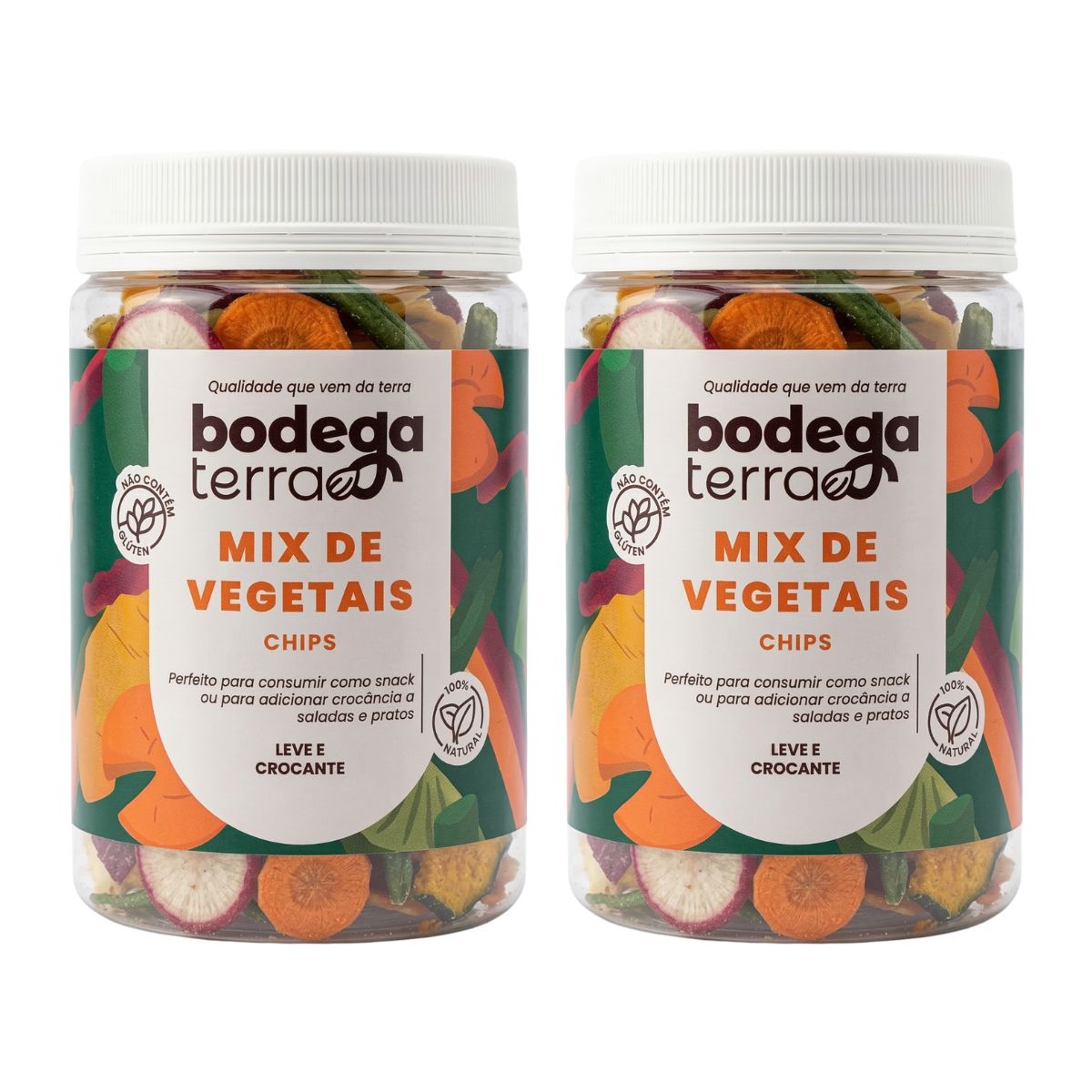 Mix De Vegetais Desidratados Chips