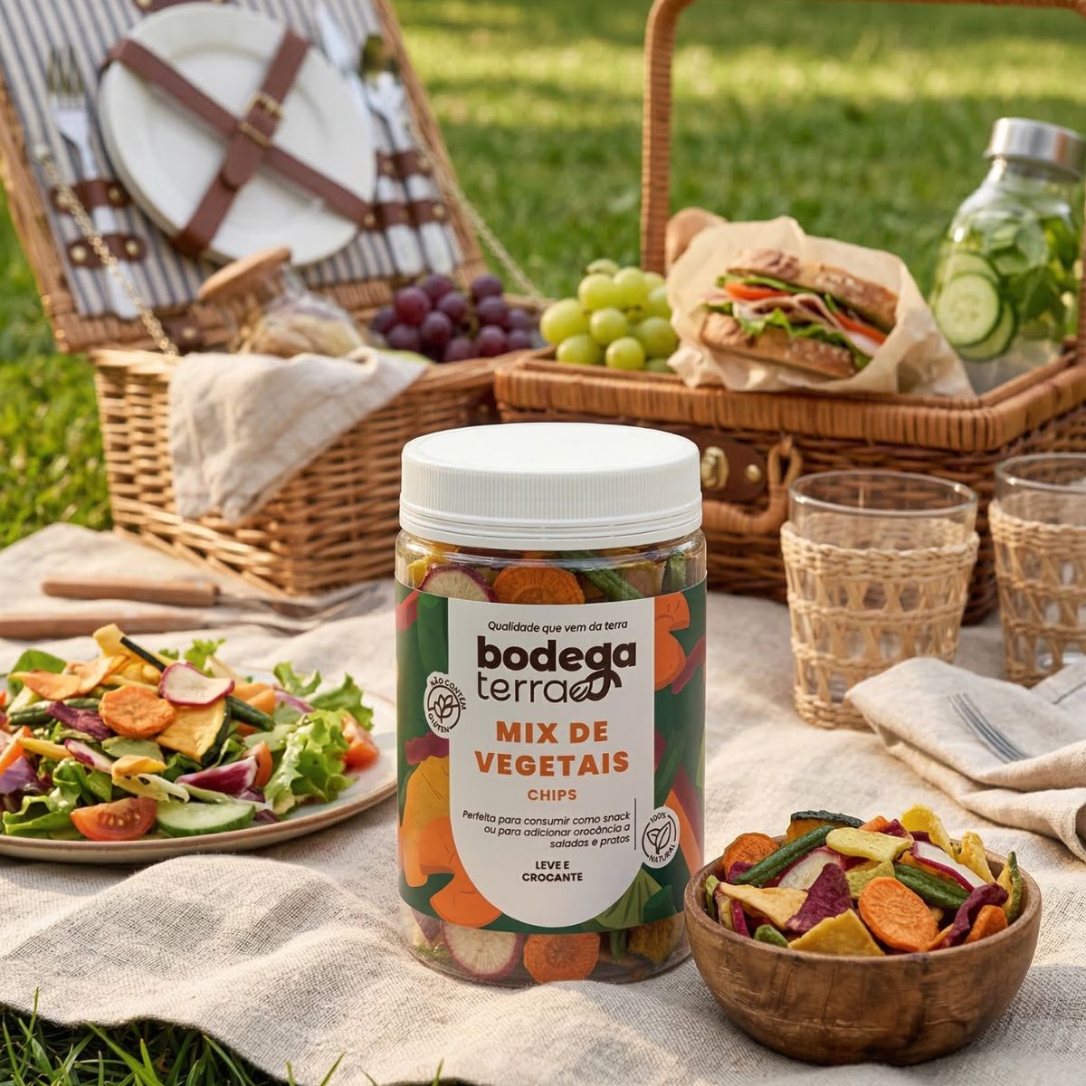 Mix De Vegetais Desidratados Chips