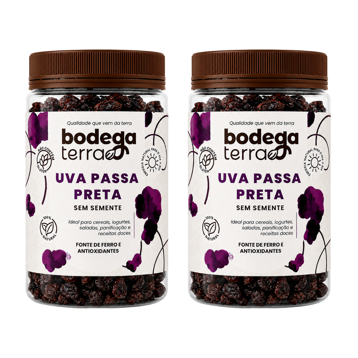 Uva Passa Preta Sem Semente